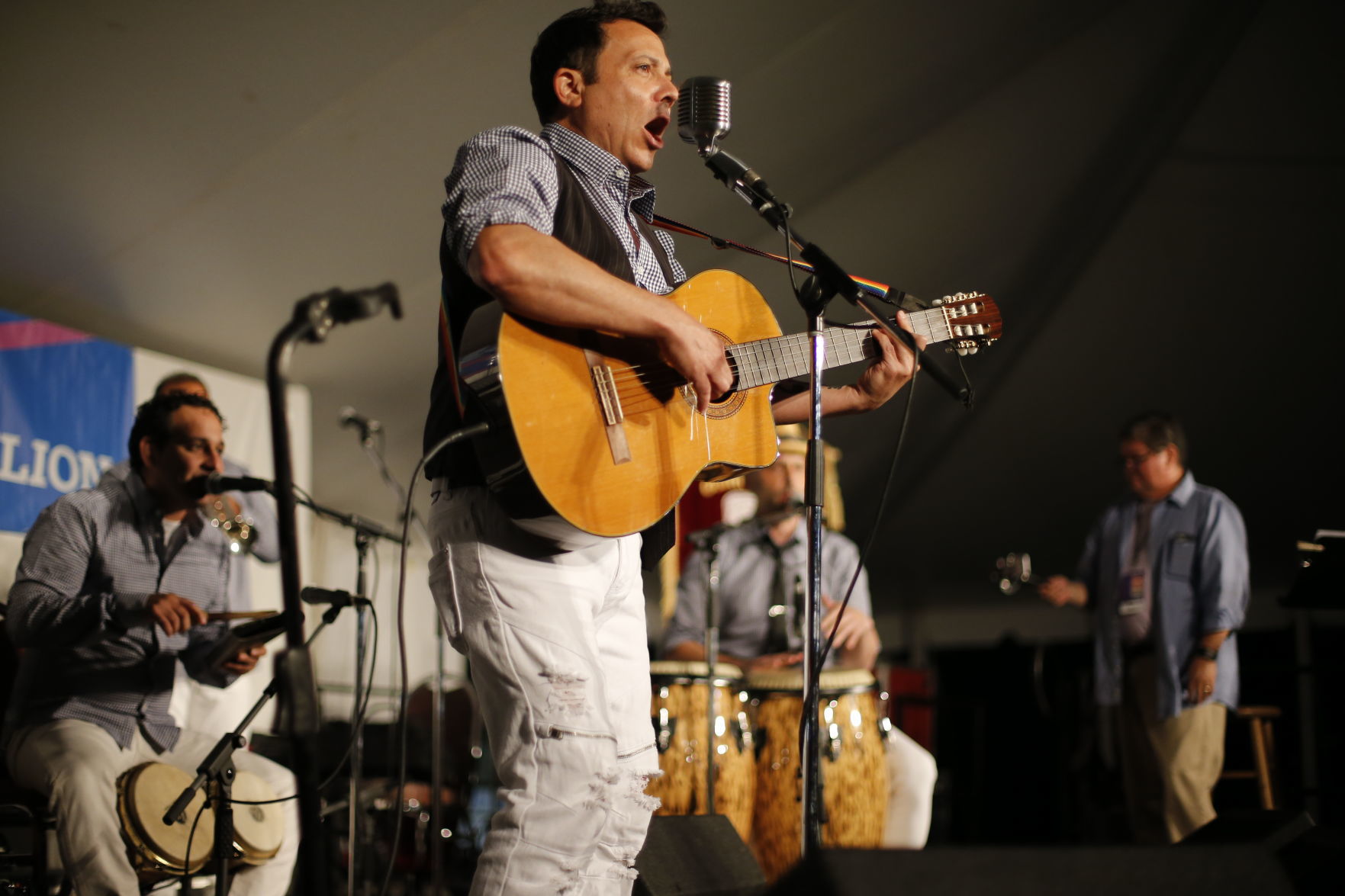 Opening night of the Richmond Folk Festival